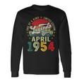 Legends Since April 1954 70 Year Old 70Th Birthday Men Long Sleeve T-Shirt Gifts ideas
