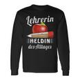 Lehrerin Des Alltages Black Langarmshirts Geschenkideen