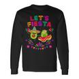 Let's Fiesta Avocado Dancing Cinco De Mayo Mexican Party Long Sleeve T-Shirt Gifts ideas