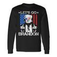 Let's Go Brandon Pro Trump 2024 Flag Anti Joe Biden Long Sleeve T-Shirt Gifts ideas