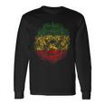 Lion Of Judah Rastafari Roots Rasta Reggae Jamaican Pride Long Sleeve T-Shirt Gifts ideas