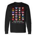 List Flag Of Countries In Eur Germany 2024 Long Sleeve T-Shirt Gifts ideas