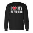 I Love My Bf Boyfriend Long Sleeve T-Shirt Gifts ideas
