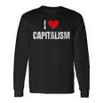 I Love Capitalism Capitalism Capitalists Langarmshirts Geschenkideen