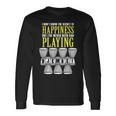 I Love Djembe Drumming Play African Drum Secret To Happiness Long Sleeve T-Shirt Gifts ideas
