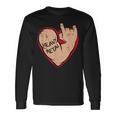 I Love Heavy Metal Heart For 80S 90S Music Lover Long Sleeve T-Shirt Gifts ideas
