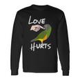 Love Hurts Senegal Parrot Biting Finger Long Sleeve T-Shirt Gifts ideas