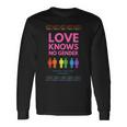 Love Knows No Gender Lgbt Long Sleeve T-Shirt Gifts ideas