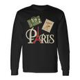I Love Paris French Vintage Souvenir For Traveler Long Sleeve T-Shirt Gifts ideas