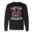 I Love Raccoon Face Raccoon Lover Raccoon Valentine Long Sleeve T-Shirt Gifts ideas