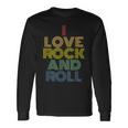 I Love Rock And Roll Vintage 70S Long Sleeve T-Shirt Gifts ideas