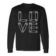 Love Safety Pin You Are Safe With Me Long Sleeve T-Shirt Gifts ideas