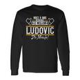 Ludovic Voici Á Quoi Ressemble Le Meilleur Du Monde T-shirt à manches longues Idées cadeaux