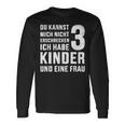 Lustiges Nicht Erschrecken Papa 3 Kinder Dreifacheratertag Langarmshirts Geschenkideen