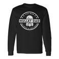 The Man The Myth The Legend Fathers Day Mullet Daddy Long Sleeve T-Shirt Gifts ideas
