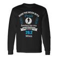 Marathon Support Husband 262 Miles Race Runner Long Sleeve T-Shirt Gifts ideas