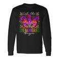 Mardi Gras Costume Let The Shenanigans Begin Mask Women Long Sleeve T-Shirt Gifts ideas