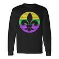 Mardi Gras Fleur De Lis For Carnival Celebration Long Sleeve T-Shirt Gifts ideas