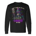 Mardi Gras Priest Top Hat New Orleans Witch Doctor Voodoo Long Sleeve T-Shirt Gifts ideas
