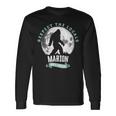 Marion North Carolina Respect The Locals Bigfoot Sasquatch M Long Sleeve T-Shirt Gifts ideas