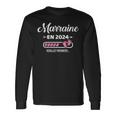 Marraine En 2024 T-shirt à manches longues Idées cadeaux
