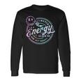 I Match Energy So How We Gone Act Today Tie Dye Happy Face Long Sleeve T-Shirt Gifts ideas