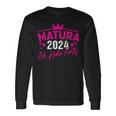 Matura 2024 Ich Habe Fertig Matura 2024 Langarmshirts Geschenkideen