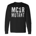 Mc1r Mutant Red Hair Ginger Redhead Long Sleeve T-Shirt Gifts ideas