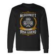 Mcdermott Irish Name Vintage Ireland Family Surname Long Sleeve T-Shirt Gifts ideas