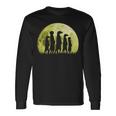 Meerkat Surikate Scharrtier Moon Langarmshirts Geschenkideen