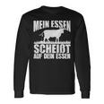 Mein Essen Scheißt Auf Dein Essen Fleischesser Griller Grill Langarmshirts Geschenkideen