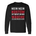 Mein Kostüm Ist Nicht In Der Wäsche Carnival Langarmshirts Geschenkideen