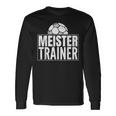 Meister Trainer Fußballtrainer Aus Leidenschaft Langarmshirts Geschenkideen