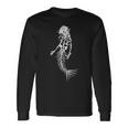 Mermaid Zombie Bones Skull Dead Long Sleeve T-Shirt Gifts ideas