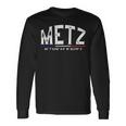 Metz France Coordonnées Gps T-shirt à manches longues Idées cadeaux