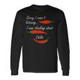 Mexican Food Chilis Saying Pepper Long Sleeve T-Shirt Gifts ideas