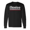 Mexican Patriot Retro Vintage Flag Mexico Long Sleeve T-Shirt Gifts ideas
