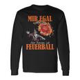 Mir Egal Feuerball Mir Egal Wie Klein Der Raum Ist Langarmshirts Geschenkideen