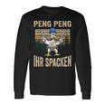 Moinsen Moin Peng Peng Her Spacken Moin Moin Seagull Digga Langarmshirts Geschenkideen