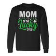 Mom Of The Lucky One Birthday Family St Patrick's Day Long Sleeve T-Shirt Gifts ideas