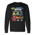 Mom Transportation Birthday Airplane Cars Fire Truck Train Long Sleeve T-Shirt Gifts ideas