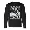 Morning Ölich Abends Fröhlich Car Mechanic Langarmshirts Geschenkideen