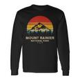 Mount Rainier National Park Retro Souvenir Long Sleeve T-Shirt Gifts ideas