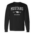 Mustang Oklahoma Ok Vintage Style Langarmshirts Geschenkideen