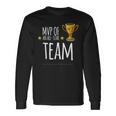 Mvp Of An All-Star Team With Trophy And Stars Graphic Long Sleeve T-Shirt Gifts ideas
