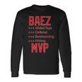 Mvp Baez El Mago Chicago Baseball Long Sleeve T-Shirt Gifts ideas