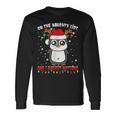 On The Naughty List And I Regret Nothing Penguin Xmas Long Sleeve T-Shirt Gifts ideas