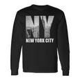New York City Nyc Ny America Queen's Skyline City Long Sleeve T-Shirt Gifts ideas