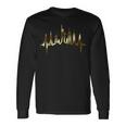 New York Skyline Heartbeat Love Statue Of Liberty New York Long Sleeve T-Shirt Gifts ideas