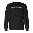 New York Vintage 70S Ny State Pride Throwback Long Sleeve T-Shirt Gifts ideas